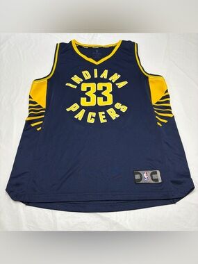 Fanatics Myles Turner #33 Indiana Pacers Navy Blue Jersey Men’s Large